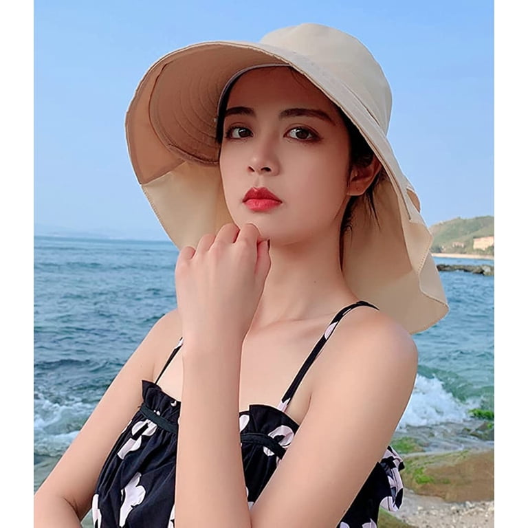 CoCopeaunts Bucket Hat Sun Hat Wide Brim Beach Hats for  display picture 3