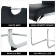 thumbnail image 5 of Sumdeal 62"-78" Modern Mid-Century Dining Table Set with 8 Chairs - Expandable & Stylish for Home, Dining Room, Kitchen, 5 of 7