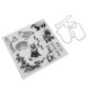 thumbnail image 1 of Juego de sellos transparentes, sellos transparentes de uso repetido, sellos transparentes para bricolaje, sellos transparentes para lograr más, 1 of 14