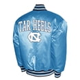 thumbnail image 3 of Men's Franchise Club Carolina Blue North Carolina Tar Heels Satin Full-Snap Jacket, 3 of 3