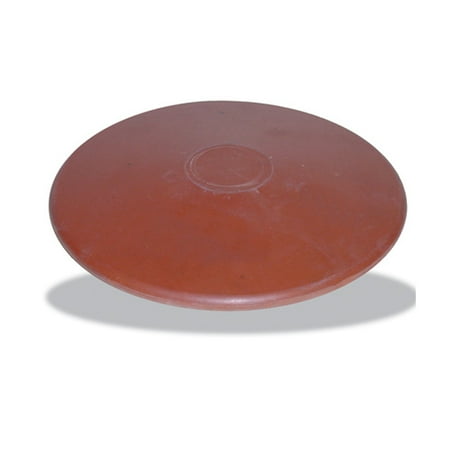 Track and Field Indoor Discus, Brown Rubber - 1 Kg