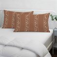thumbnail image 4 of Brown Flowers Branch Throw Pillow Cover 12 x 20 Inch Decorative Pillow Cover Spring Summer Farmhouse Botanical Lumbar Pillowcase Seasonal Rectangle Cushion Case for Couch Sofa Bed Living Room, 4 of 9