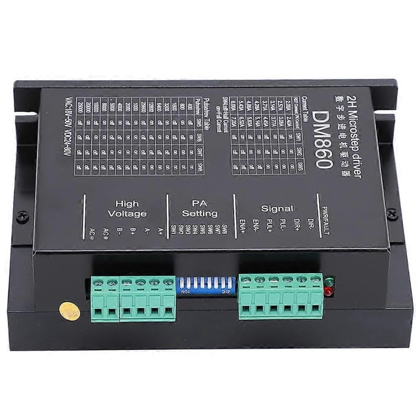 Step Motor Driver Stepper Controls Drives DM860 Support PUL/DIR/CW/CCW ...