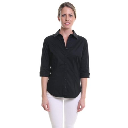 fitted button down shirts womens