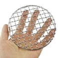 thumbnail image 3 of Stainless Steel Grilling Net Barbecue Grilling Mesh Camping Fire Cooking Rack, 3 of 7