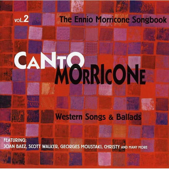 Various Artists - Canto Morricone Songbook, Vol. 2: Western Songs and Ballads - Soundtracks - CD