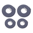 thumbnail image 4 of DYNWAVECA 4 Pcs Cordon de Remplacement pour 0 Chaise Lacets de Remplacement Fournitures Robustes Outil de Réparation Cordon de Réparation de Chaise pour Cour Arrière Gris Foncé, 4 of 10