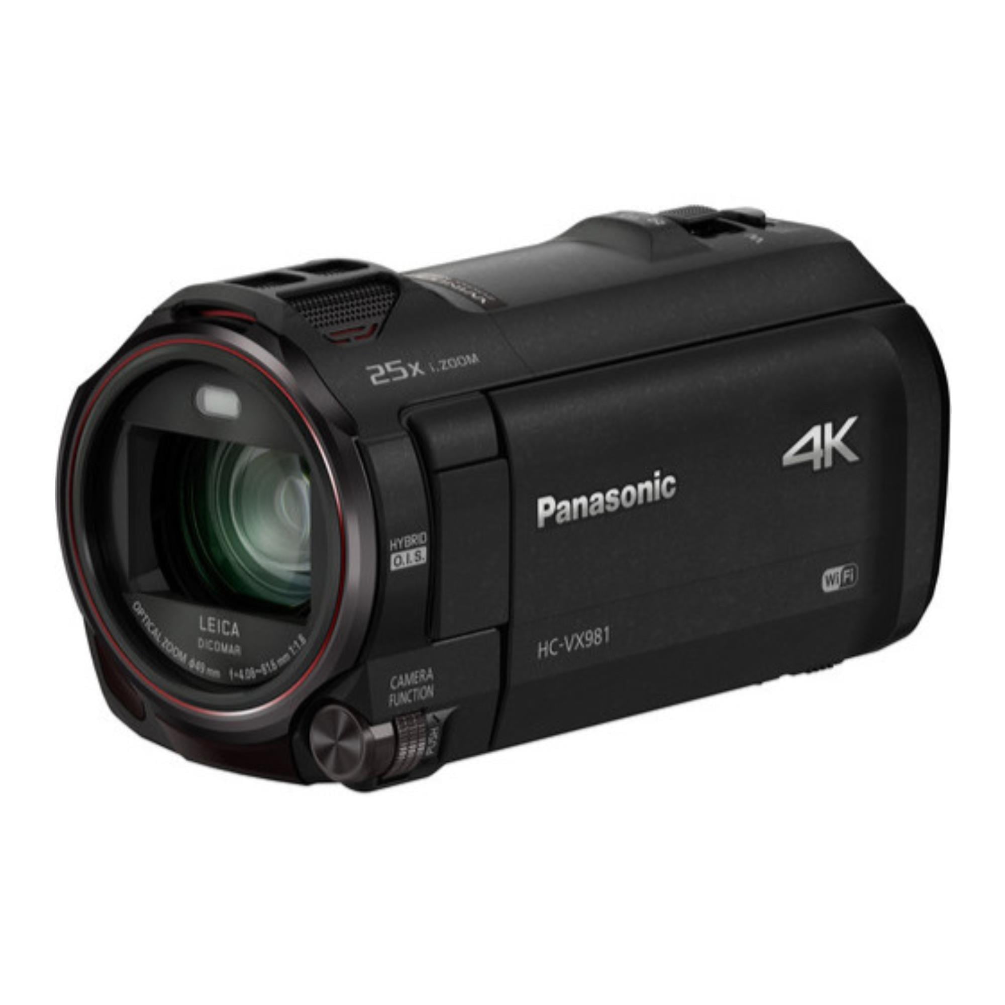 Panasonic HC-VX981K 4K Ultra HD Digital Video Camcorder with