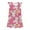 Pink, variant on Glisme Fashion Girls Dresses Size 3-4 Y Kids Easter Print Dress Toddlers Cute Gown Pink Sundress For Girl