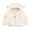 Beige, variant on 6M-4T Toddler Boys Girls Winter Warm Fleece Hooded Coats Jacket Long Sleeve Zip Up Coat Outwear