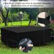 thumbnail image 5 of Funda para Muebles, Funda para Muebles de jardín Funda para Muebles Resistente a Prueba de Viento Funda para Muebles de jardín Grande de Tela Oxford 420D （170 * 94 * 70 CM）, 5 of 5