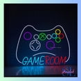 thumbnail image 2 of Shinelab Game Room Neon Sign, Game Controller Wall Art Light, Gamepad Gaming Room Wall Decor 0644, 2 of 4