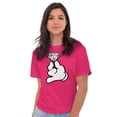 thumbnail image 5 of Diamond Mickey Ring Princess Jewel Women's Graphic T Shirt Tees Brisco Brands L, 5 of 6
