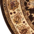 thumbnail image 6 of Rugs.com Aditi Collection Rug – 6' Round Brown Low Rug Perfect For Kitchens, Dining Rooms, 6 of 9