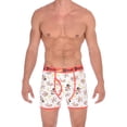 thumbnail image 1 of Ginch Gonch Mens Boxer Brief In Gone Bananas White, 1 of 3