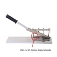 thumbnail image 3 of PVC Plastic Wire Slot Cutting Machine Wire Duct Cutter PE Plastic Pipe Hose Scissor Adjustable PVC Wiring Duct Cutter 100x100MM ,Easy to Use, 3 of 6