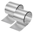 thumbnail image 1 of Uxcell 2-Pack Sellado de Aluminio, Rollo de Sellado de Aluminio de 3.3 pies x 3.9" x 0.008", Hoja de Metal de Aluminio para Techado, 1 of 1