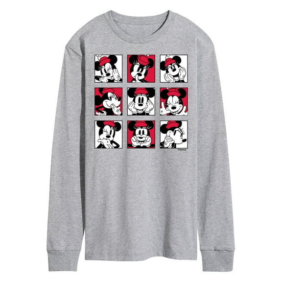 Mickey & Friends - Mickey Grid - Men's Long Sleeve T-Shirt