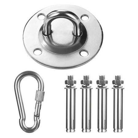 

Hanging Tray Stainless Steel Aerial Yoga Buckle Ceiling Hanging Tray Fixed Tray