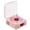 Pink, variant on Vinyl Wave Record Player Bluetooth Speaker with Ocean White Noise and Cute Retro Aesthetic Night Light