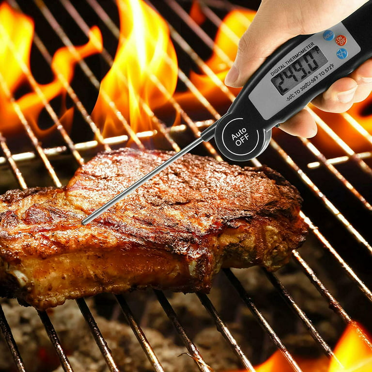 Stainless Food Analog Meat Thermometer Kitchen Cooking Oven BBQ Beef Pork  Turkey Steak Temperature Probe C/F - AliExpress