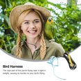 thumbnail image 3 of SEWACC 1Pack Bird Walking Rope Adjustable Blue for Outdoor Flying, 3 of 8