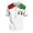 White, variant on Casual Italian Print Short Sleeve Shirt for Everyday Wear with Patriotic Design Men’s Shirt Designer Tee Top