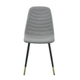 thumbnail image 2 of Fausta Dining Chair - Set of 4 - 17.5" x 21.5" x 36" - Gray, 2 of 2