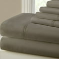 thumbnail image 5 of Symphony 1000 Thread Count 6 Piece Cotton Blend Sheet Set - Slate King, 5 of 7