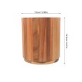 thumbnail image 4 of WEUVEB Lyement Wooden Kitchen Utensil Holder Coffee Stable Round Structure Material, 4 of 8