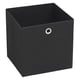 thumbnail image 3 of Set de cajas de almacenamiento VidaXL, tela no tejida negra, 28 x 28 cm, 4 unidades, 3 of 8