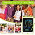 thumbnail image 2 of LCD Writing Tablet, GKcity Electronic Writing Drawing Board Pad Erasable, Kids Doodle Board Educational Toys Gifts Christmas Gift for 3-6 Years Old Boys and Girls, 10 Inch (Green), 2 of 8