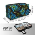 thumbnail image 3 of Uemuo Play Game Pattern Portable Toiletry Bags with Handle, Waterproof travel Make up Bags for Women, Large Capacity Travel Cosmetic Bags, 3 of 9