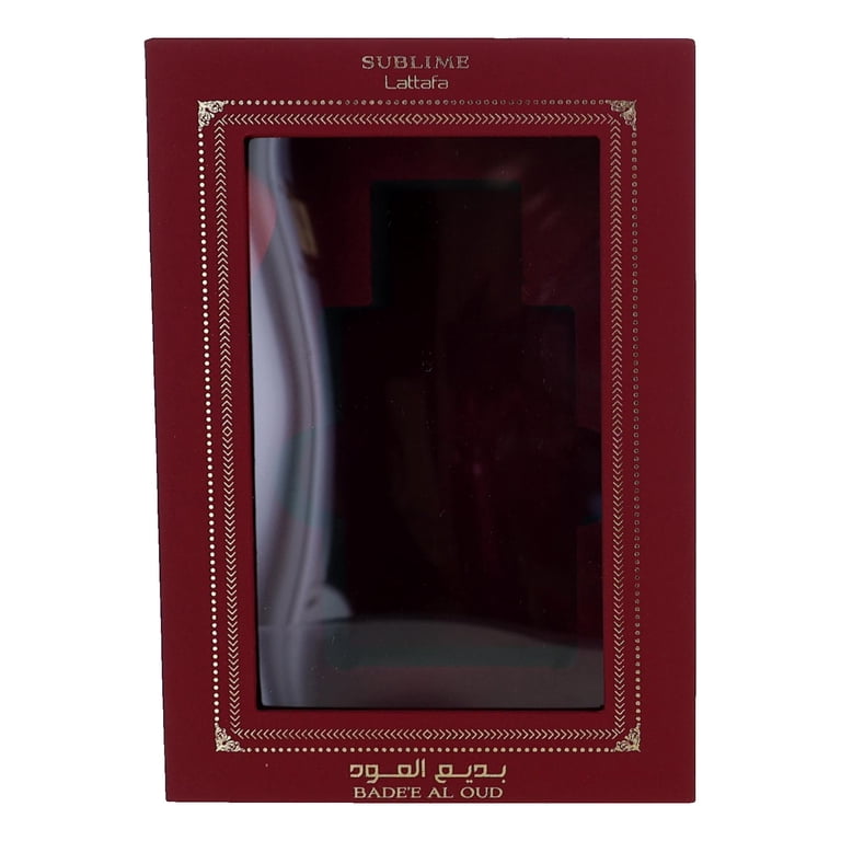 Lattafa Bade'e Al Oud Sublime, 3.4 oz EDP Spray, Woody Aromatic