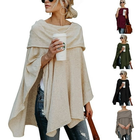 Fashion Top for Women Off Shoulder Pullover Long Sleeve Casual Loose Shirt Elegant Blouse