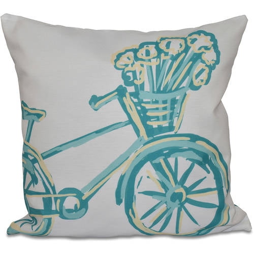Simply Daisy Geometric Print Decorative Pillow, 16