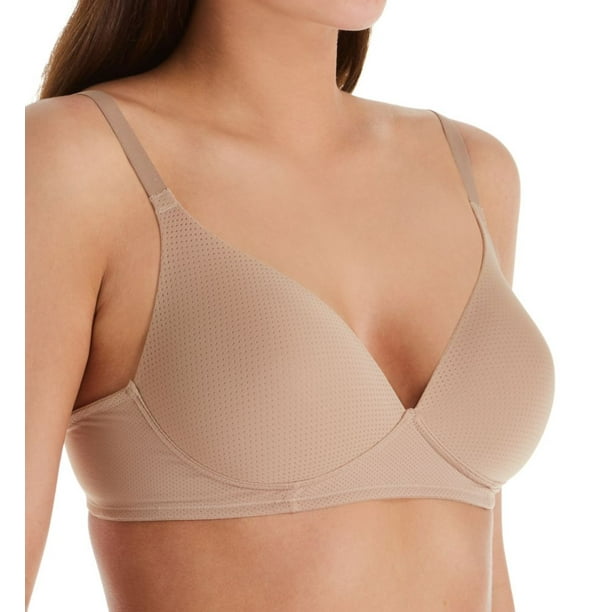 Women's Warner's RM5941A Breathe Freely Wire-Free Contour Bra (Toasted  Almond 34C) 