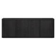 thumbnail image 6 of Vance Rectangular TV Stand for TV's up to 78" in Black Grain, 6 of 6