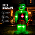 thumbnail image 3 of Inflable Halloween Frankenstein 1.8m Jardin Exterior Luz Led, 3 of 7