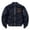A-Blue1029, variant on Mens Patch Pocket Bomber Jacket Regular Stand Collar Outdoor Travel Zip Up Outer Coat