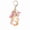 Resin B, variant on Glitter Initial Keychain for Women, Resin Letter Bag Charm with Butterfly Tassel Key Ring Accessory