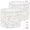 Color 4, variant on Pastel Drum Lampshades 13"x13"x10" Airy Pastel Rainbow Subtle Dashes Dots Light Shade for Table Lamps Floor Lamp Shades Replacement Assembly Required