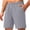 Gray, variant on FRSASU Men's Casual Sweat Shorts 7" Athletic Running Lounge Drawstring Workout Gym Lightweight Shorts with Pockets White