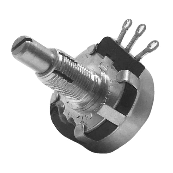 RV4LAYSD103A Res Pot 10K Ohm 10% 2W 1Turn 6.35 mm Solder Lug Panel Mount