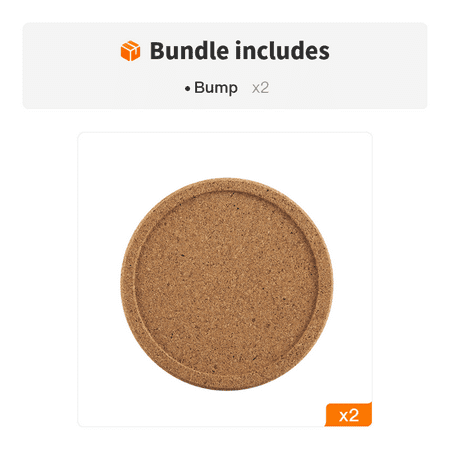 

1pc Cork Coasters For Drinks With Grooved Round Edge Absorbent Anti-scalding Heat Insulation P