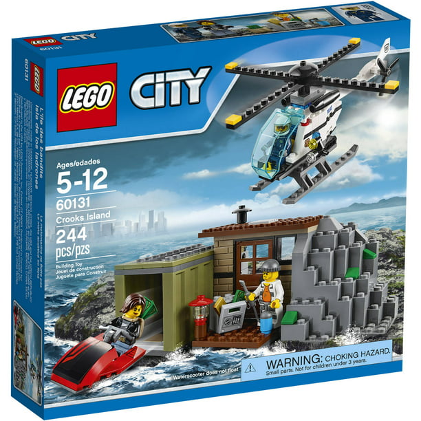 LEGO City Police Crooks Island, 60131 - Walmart.com ...