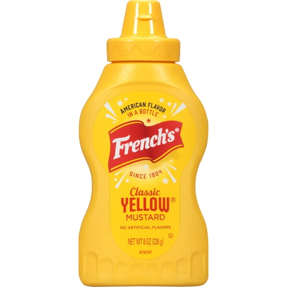 French's Classic Yellow Mustard, 8.0 oz Bottle