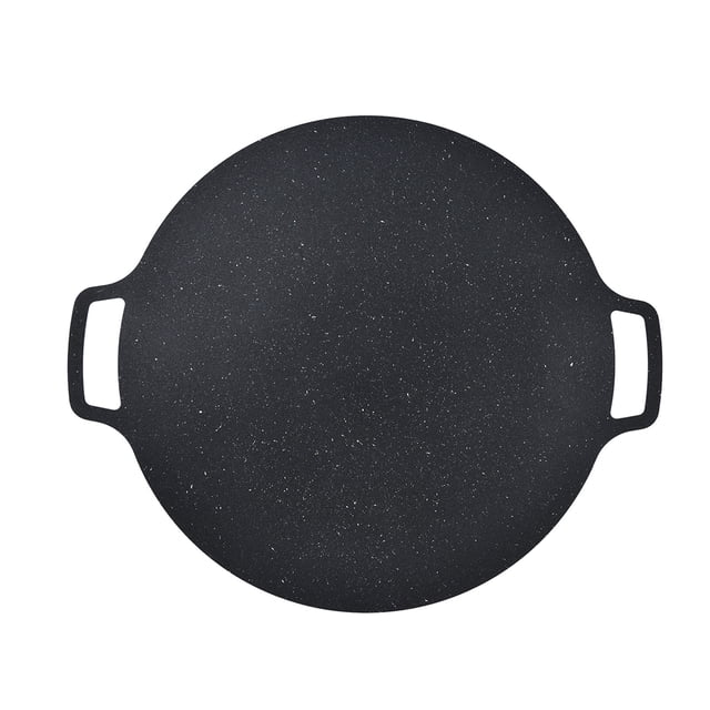 Korean BBQ Grill,Korean BBQ Grill Pan BBQ Grill Pan Cooking Round Grill Reliable and Durable