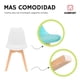 thumbnail image 2 of Set De 4 Sillas De Comedor Eames Modernas Komfort Color Blanco, 2 of 5