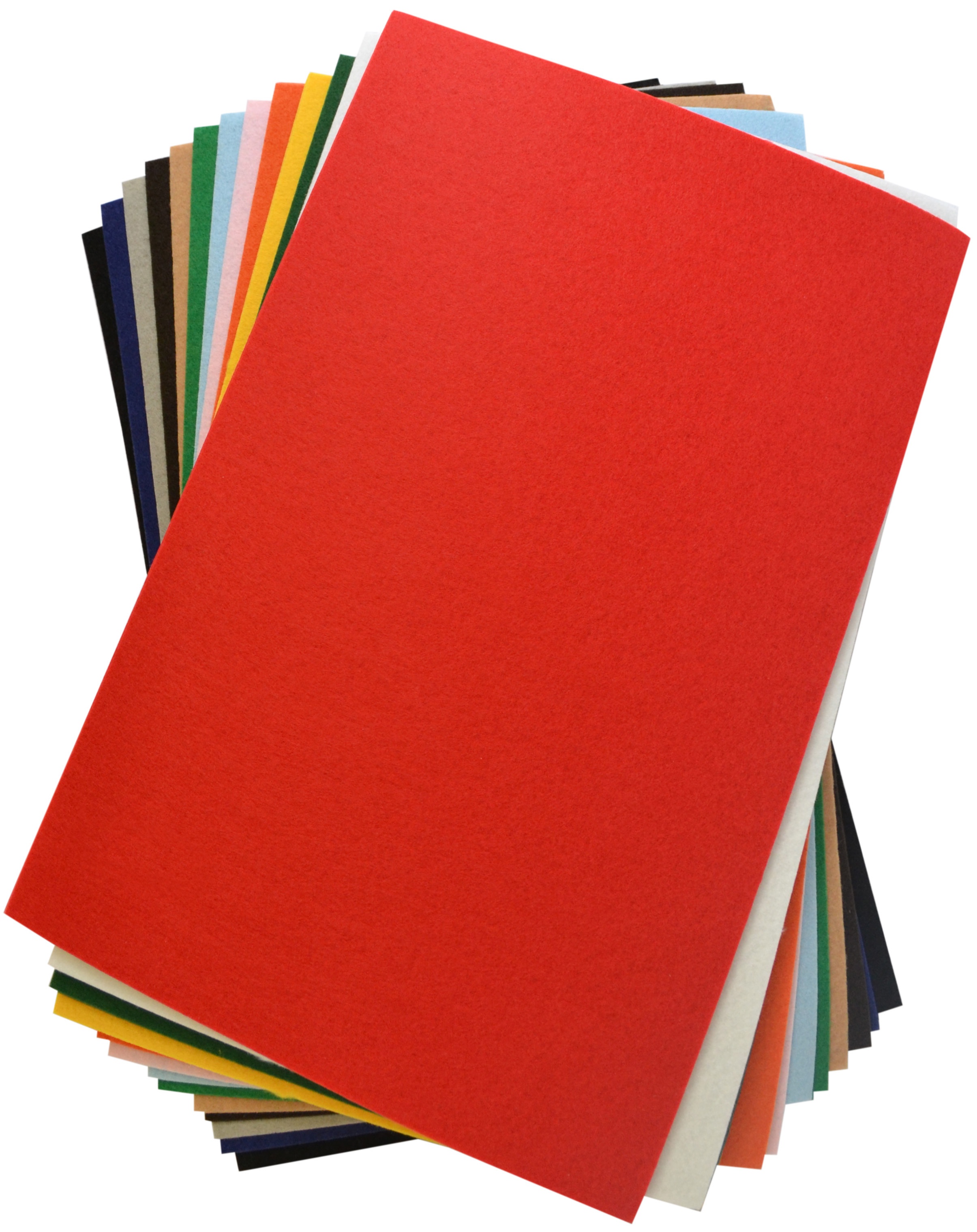 Ez Felt 12"X18" 25/PkgAssorted